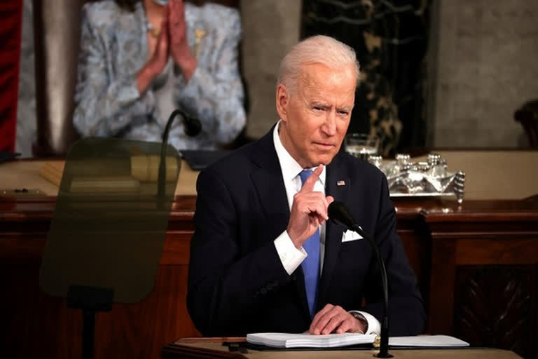 50 pc of American adults are fully vaccinated President Biden