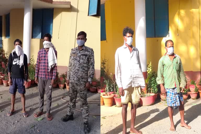 four-naxalites-arrested-in-narayanpur