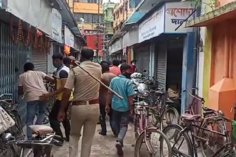 agitation over businessmen covid vaccination at balurghat