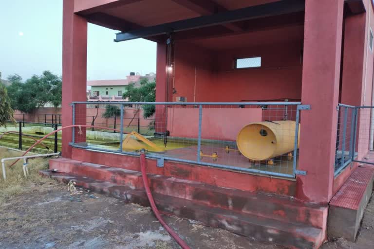 Gas Leakage at Sewerage Plant in Jaipur, Gas Leakage at Shankar Nagar Sewerage Plant