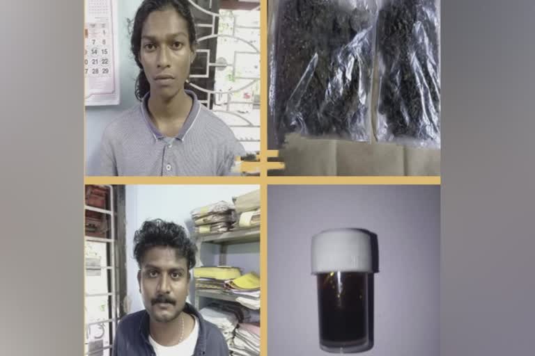 kottayam drug raid  kottayam drug news  kottayam hashish  കോട്ടയം മയക്കുമരുന്ന് വേട്ട  കോട്ടയം ഹാഷിഷ് പിടിച്ചു  കോട്ടയം വാർത്ത