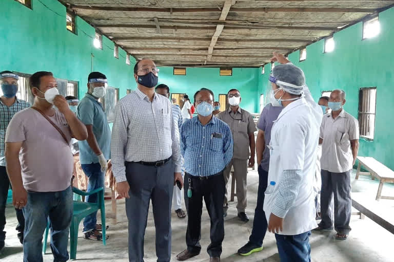 HEALTH SECRETARY VISITED MORIGAON