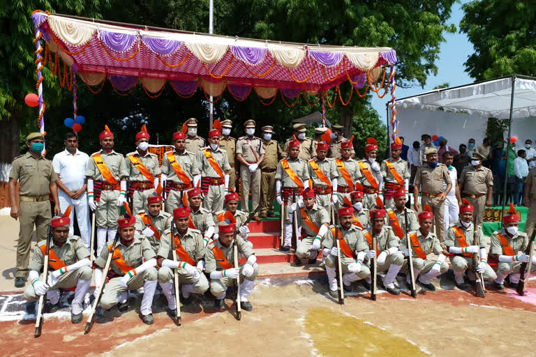 186 jawans joined police fleet