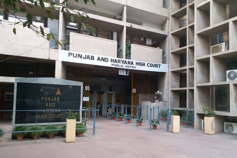 chandigarh High court notice pending cases