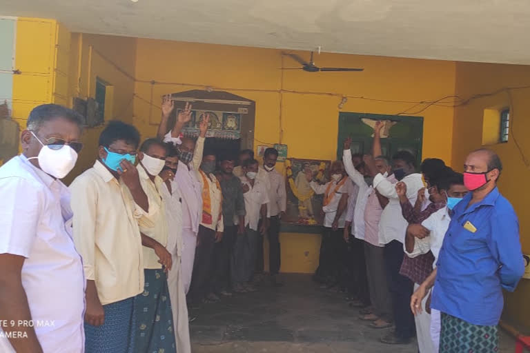 tdp founder NTR birth celebrations in prakasam district