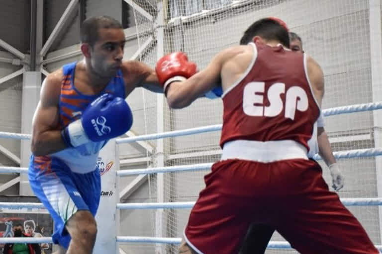 amit pangal, indian boxer