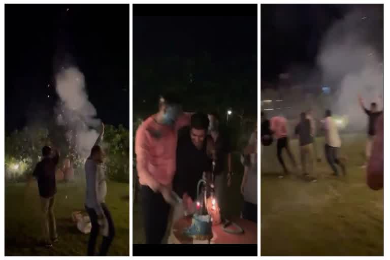 Birthday Celebration Viral Video: પોલીસ કર્મીઓની પહેલા બદલી, બાદમાં સસ્પેન્ડ અને હવે પોલીસ ફરિયાદ