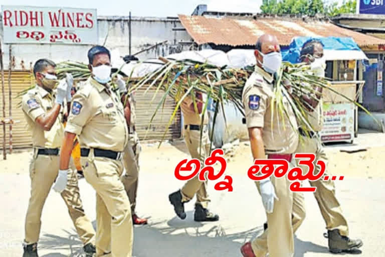 The funeral of an orphaned old woman done by police