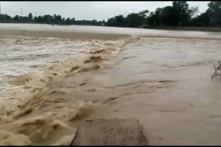 Rivers in Godda are in spate due to Yaas cyclone