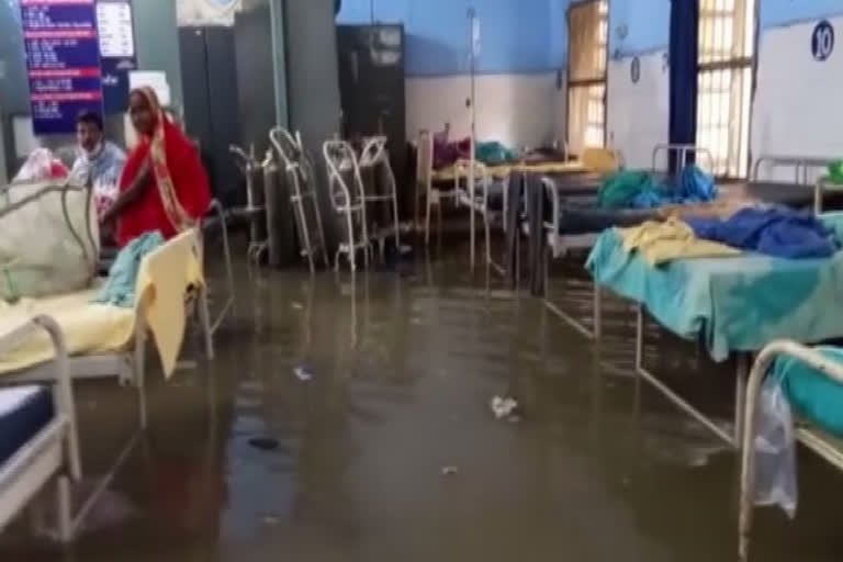 Cyclone Yaas: Waterlogged Sadar Hospital in Bihar's Katihar struggles to function