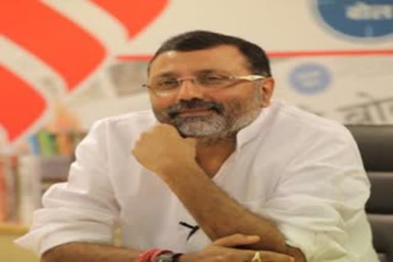 bjp-mp-nishikant-dubey-tweet-on-warning-police-officers-in-jharkhand