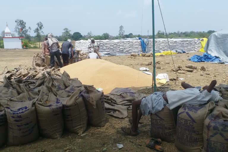 Wheat could not be bought even after registration