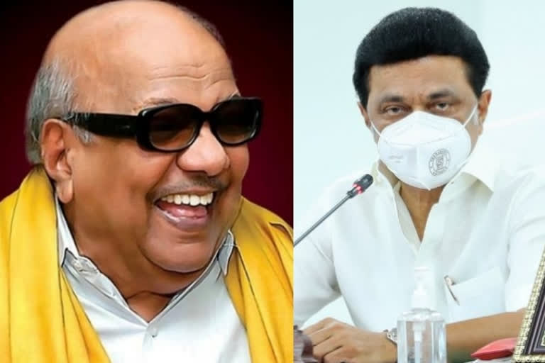 cm mk stalin, karunanidhi