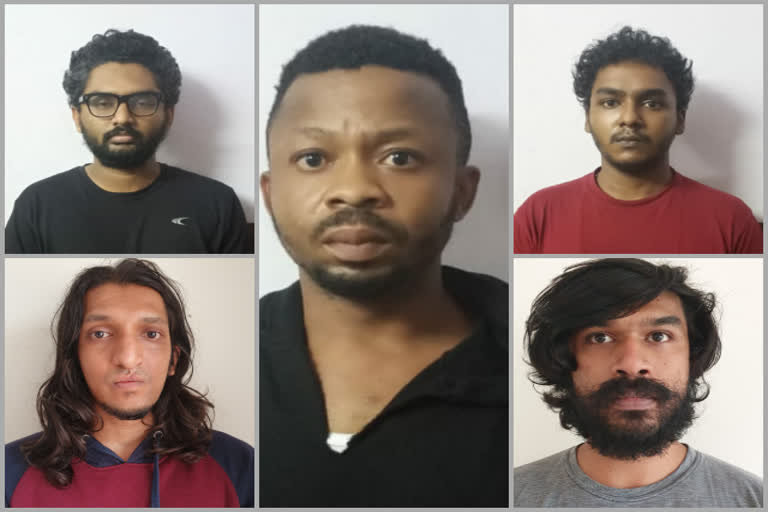 6 arrested in bangalore drug case