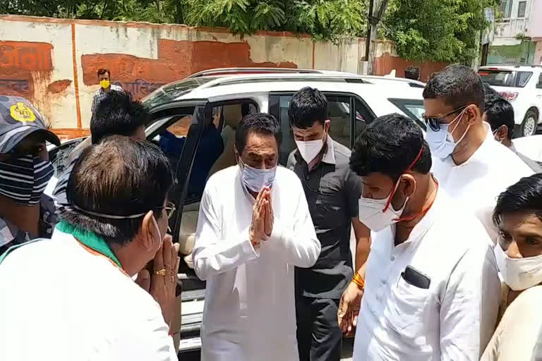 Kamal Nath reached Morena to target the government