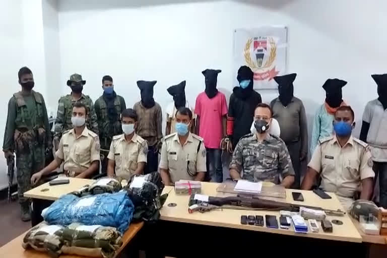 Naxalites arrest