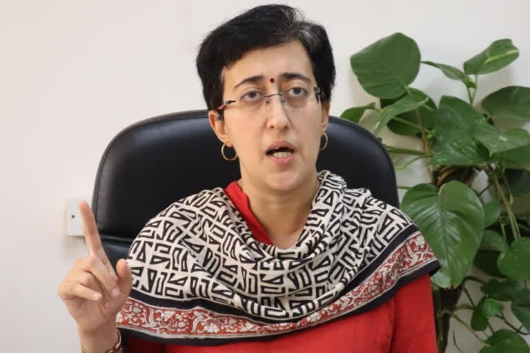 AAP leader atishi allegations on BJP over vaccine shortage Delhi