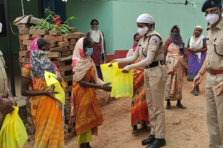 distribute of covid-Kit in Ranchi