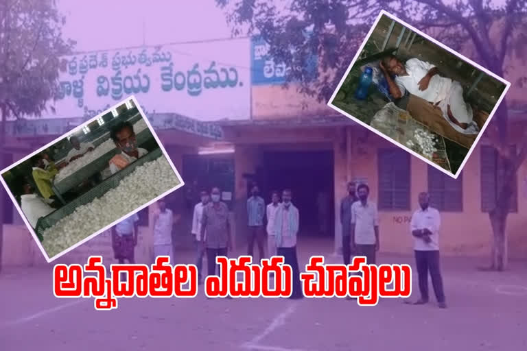 farmers facing problems in Hindupuram market