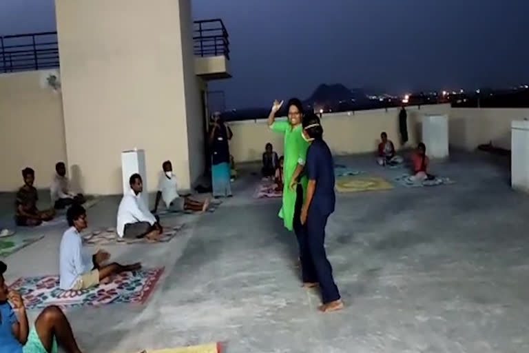 dance in ippatam isolation center