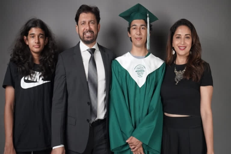 Madhuri Dixit is a 'proud parent' as son Arin graduates from high school