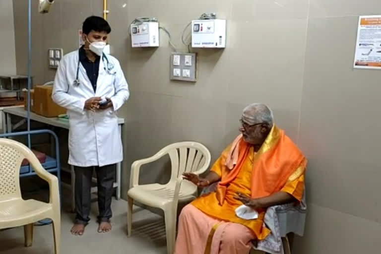 Sri Bhubaneswar Sri is cured of corona infection