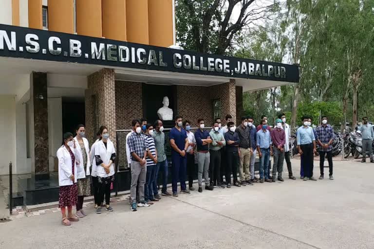 junior doctors strike in jabalpur