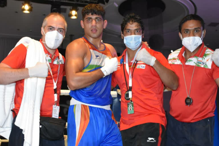 Gold for Sanjeet; Amit Panghal, Shiva Thapa endure close defeats in Asian Championship final