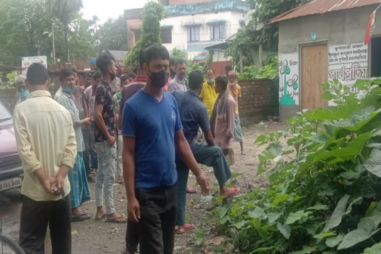 কোচবিহারে তৃণমূল পার্টি অফিসে আগুন