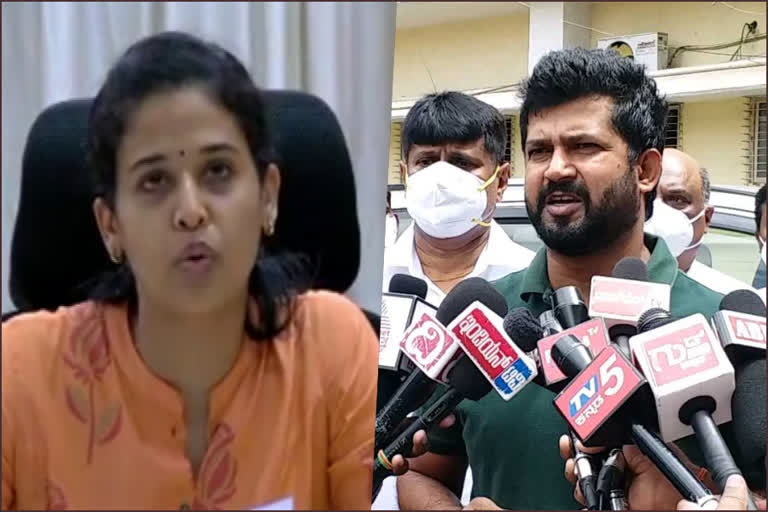 MP Pratap simha again angry, MP Pratap simha again angry on DC Rohini Sindhuri, MP Pratap simha again angry on DC Rohini Sindhuri in Mysore, DC Rohini Sindhuri, DC Rohini Sindhuri news, ಸಂಸದ ಪ್ರತಾಪ್​ ಸಿಂಹ ಮತ್ತೆ ವಾಗ್ದಾಳಿ, ಡಿಸಿ ರೋಹಿಣಿ ಸಿಂಧೂರಿ ವಿರುದ್ದ ಸಂಸದ ಪ್ರತಾಪ್​ ಸಿಂಹ ಮತ್ತೆ ವಾಗ್ದಾಳಿ, ಮೈಸೂರಿನಲ್ಲಿ ಡಿಸಿ ರೋಹಿಣಿ ಸಿಂಧೂರಿ ವಿರುದ್ದ ಸಂಸದ ಪ್ರತಾಪ್​ ಸಿಂಹ ಮತ್ತೆ ವಾಗ್ದಾಳಿ, ಡಿಸಿ ರೋಹಿಣಿ ಸಿಂಧೂರಿ, ಡಿಸಿ ರೋಹಿಣಿ ಸಿಂಧೂರಿ ಸುದ್ದಿ,