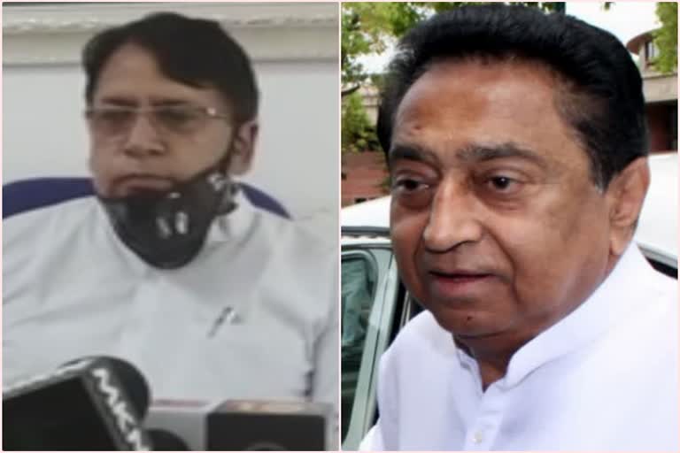 PC Sharma Support Kamal Nath