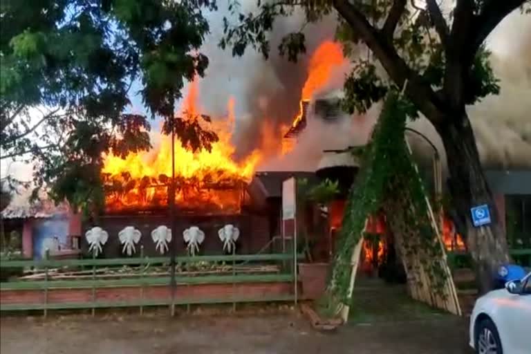 Kanchan Hotel fire broke out