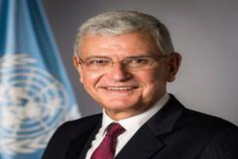 UN General Assembly President Volkan Bozkir