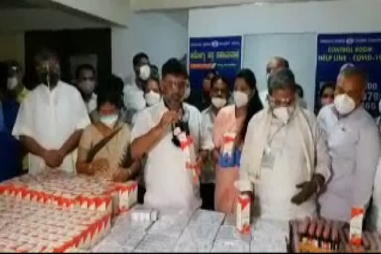 Women Congress Prepared Nutritional food kit for Kids