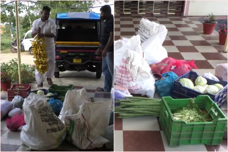 youth congress delivered food supplies to old age home  അഗതി മന്ദിരങ്ങളിലുള്ളവർക്ക് സഹായവുമായി കരുണാപുരം യൂത്ത് കോൺഗ്രസ് പ്രവർത്തകർ  കരുണാപുരം  യൂത്ത് കോൺഗ്രസ്  ചേറ്റുകുഴി ഗ്രേസ് റിഹാബിലിറ്റേഷൻ സെൻ്റർ  അഗതി മന്ദിരം  old age home