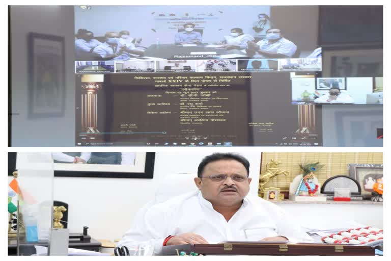 जयपुर न्यूज, Medical Minister Dr. Raghu Sharma