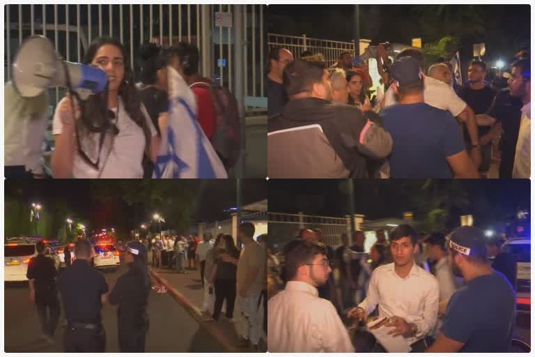 Tensions between Benjamin Netanyahu's supporters and opponents