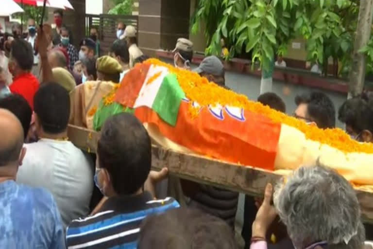 last rites of rakesh pandita to be performed today