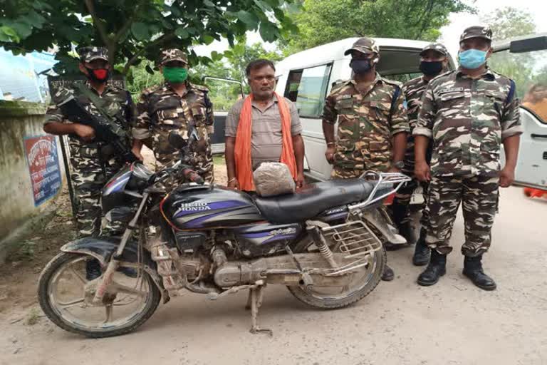 Youth arrested with hemp