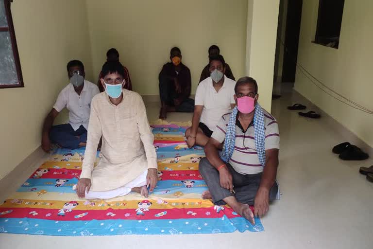 BJP leader went on hunger strike