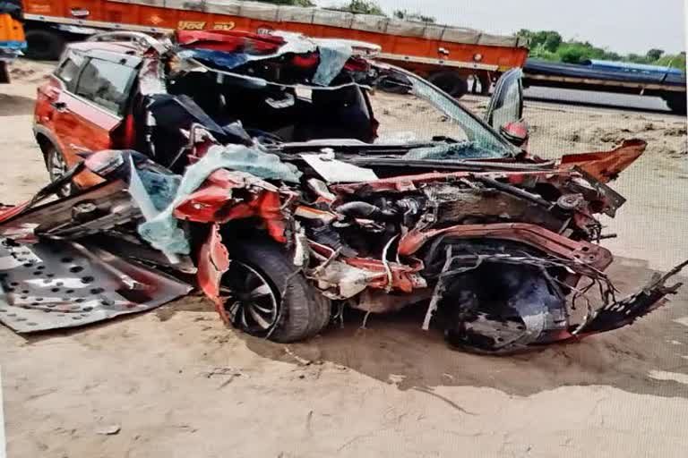  BJP worker died, road accident, jaipur