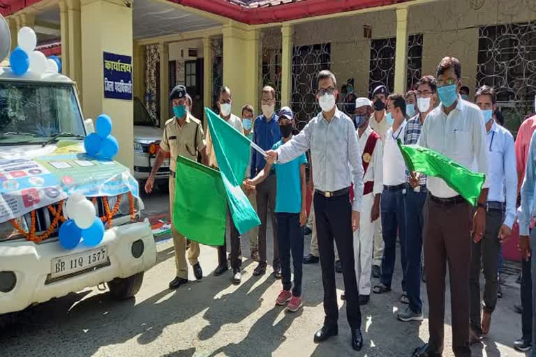 chariot flagged off