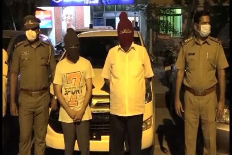 Those who stole luxury cars were arrested in trichy