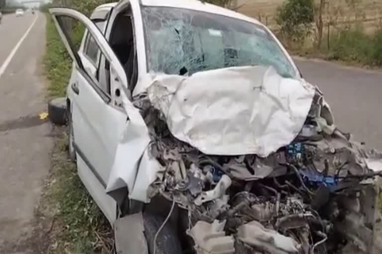 kurukshetra canter car accident