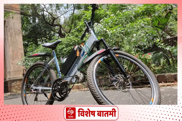 Mumbai made battery powered bicycle