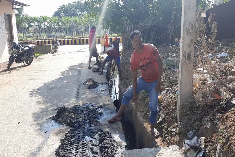 cleaning of drains before monsoon