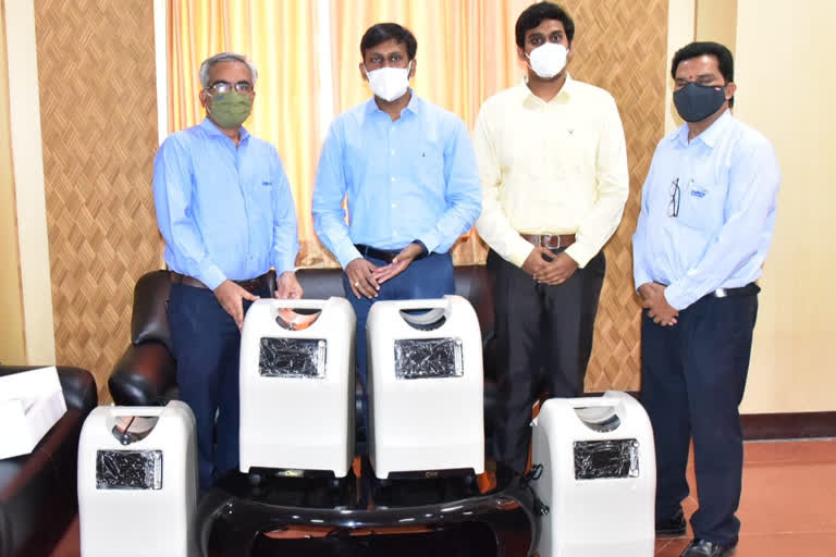 dhalmiya cement distributed oxygen concentrators