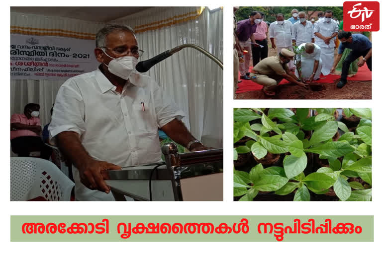 AK Sasindran  World Environment Day  ലോക പരിസ്ഥിതി ദിനം  ലോക പരിസ്ഥിതി ദിനാചരണം  World Environment Day celebration  എകെ ശശീന്ദ്രന്‍  വനം വന്യജീവി വകുപ്പ് മന്ത്രി  Minister of Forests and Wildlife  കോഴിക്കോട്  kozhikode