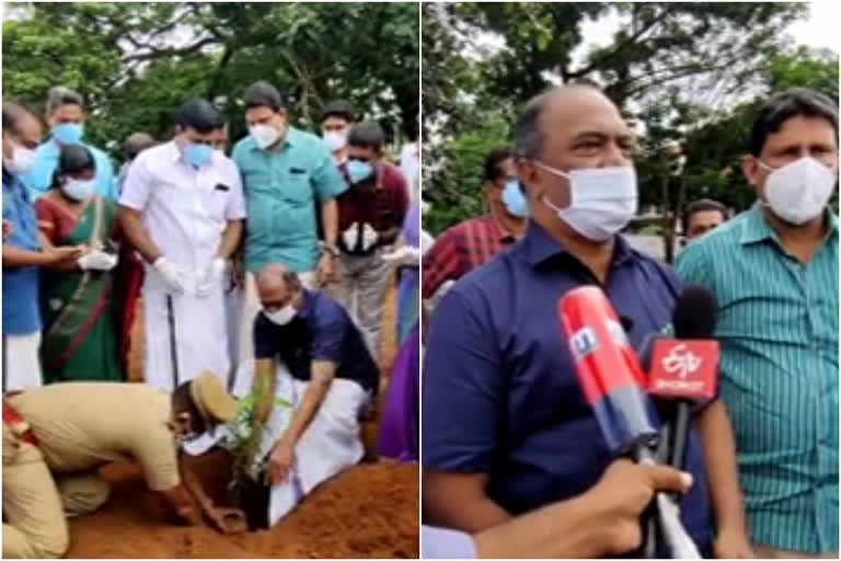 finance minister k.n. balagopal on protecting the environment  finance minister knbalagopal  worldenvironmentday  planting trees  june5  വൃക്ഷതൈകൾ നടുന്നത് ചടങ്ങായി കാണരുത്: കെ.എൻ ബാലഗോപാൽ  ധനമന്ത്രി കെ.എൻ ബാലഗോപാൽ  ലോക പരിസ്ഥിതി ദിനം  ജൂൺ5