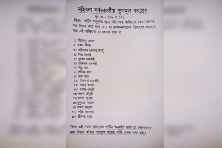 Local TMC leaders allegedly issue fatwa to boycott BJP workers socially